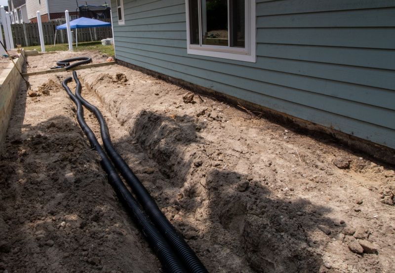 Veranda Drain Installation